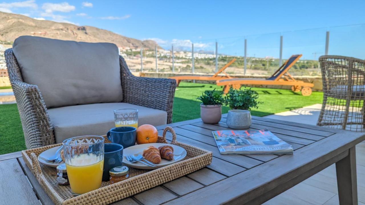 Panoramic Pool & Mountains House Apartman Finestrat Kültér fotó